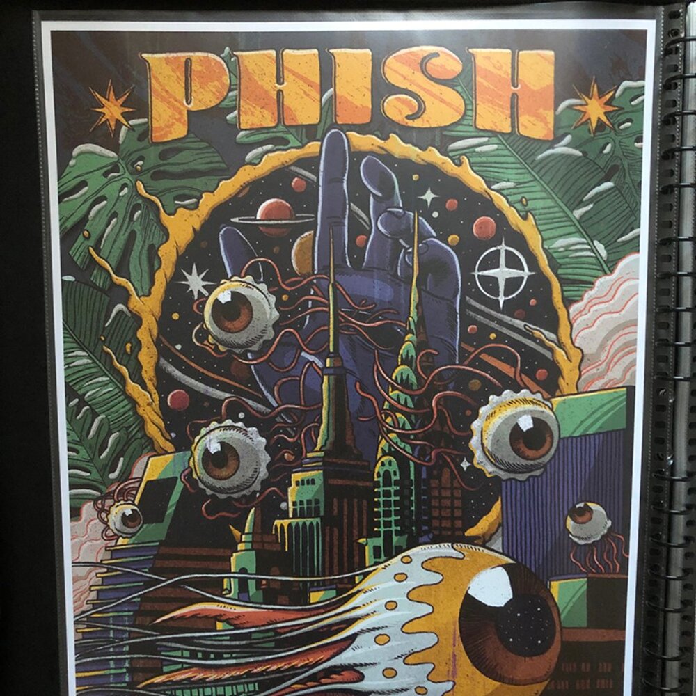 2019 MSG Phish Poster - Pedro Correa